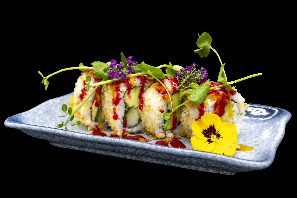 Ebi tempura Maki Ebi tempura Maki van Yumi Sushi & Grill in Brunssum