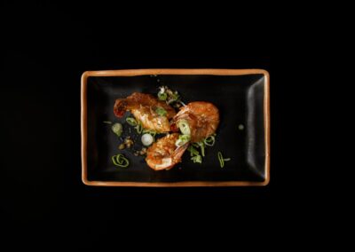 Granaal van de bakplaat van Yumi Sushi & Grill in Brunssum